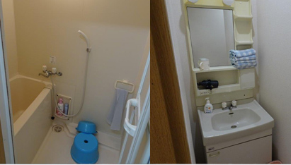 川棚会館 バスルーム・洗面所